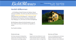 Desktop Screenshot of lichtblaues.de